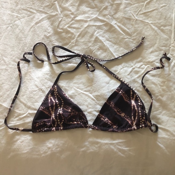 All Saints Other - All Saints batik triangle bikini top - sz US6